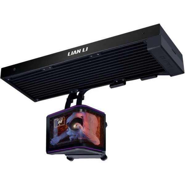 Фото - Водяная система охлаждения Lian Li Hydroshift II OLED Curved 360Fanless Black (G89.GHS2OLDC36NB.00) Фото - Водяная система охлаждения Lian Li Hydroshift II OLED Curved 360Fanless Black (G89.GHS2OLDC36NB.00)