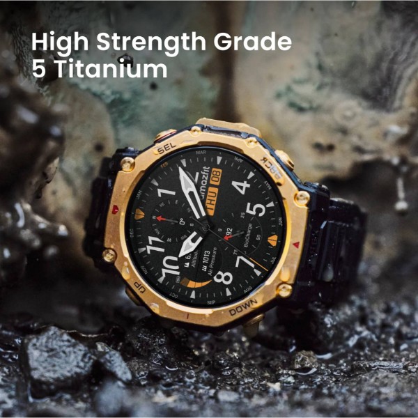 Фото - Смарт-часы Amazfit T-Rex 3 Pro 48mm W2444OV5N Black Gold
