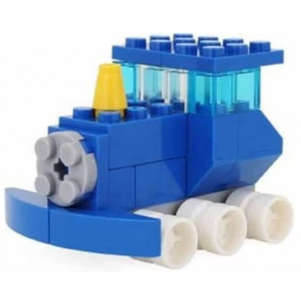 Фото - Пластиковий конструктор Wange Дитячий поїзд 3 в 1 (093-6)