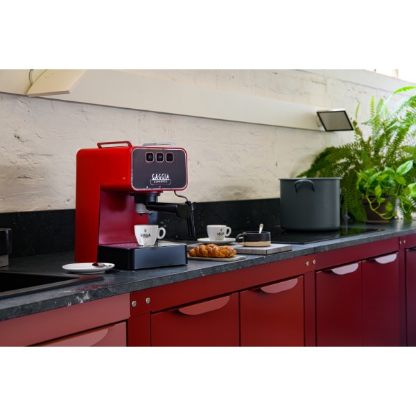 Фото - Кавоварка ріжкова Gaggia EG2115/03 Espresso Evolution Red