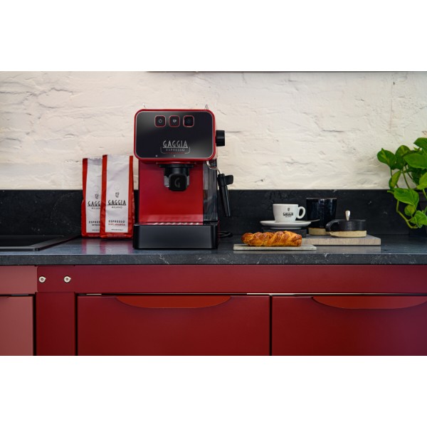 Фото - Кавоварка ріжкова Gaggia EG2115/03 Espresso Evolution Red