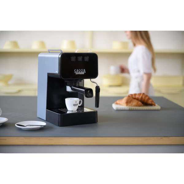 Фото - Кавоварка ріжкова Gaggia EG2111/64 Espresso De Luxe Grey