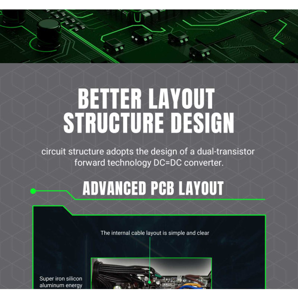 Фото - Блок живлення для ПК Gamemax 550W (GE-550)