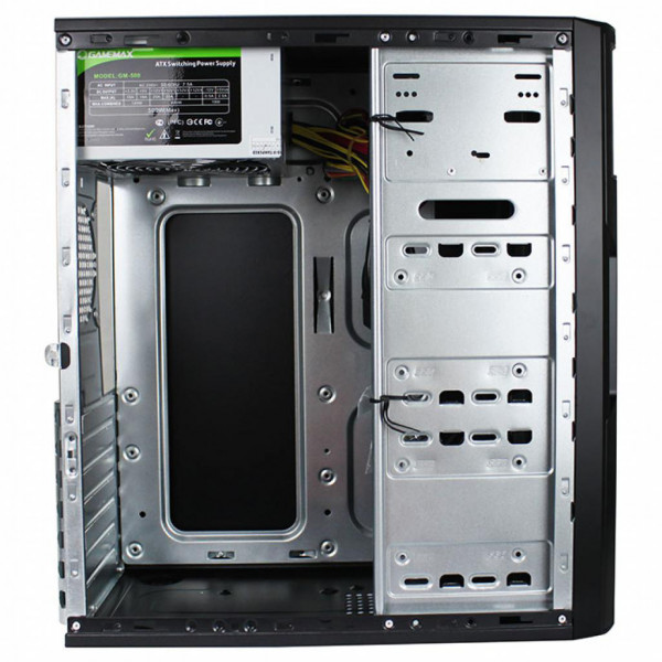 Фото - Корпус Gamemax ATX с блоком питания GM-450 (ET-210-450W)