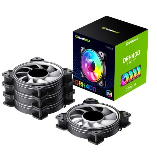 Фото - Корпусный вентилятор Gamemax DRH400