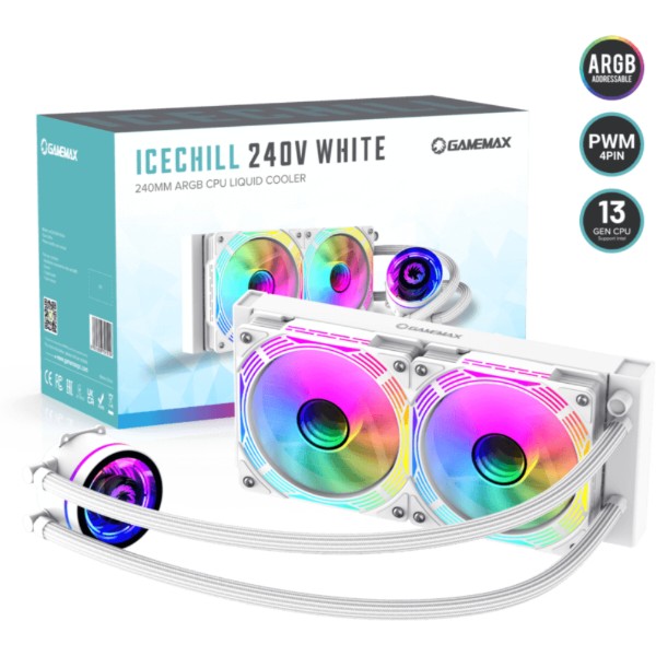 Фото - Водяная система охлаждения Gamemax IceChill 240V White