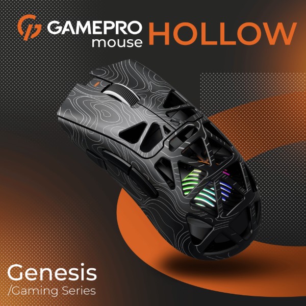 Фото - Миша бездротова ігрова GamePro Genesis Hollow (GM870HB)