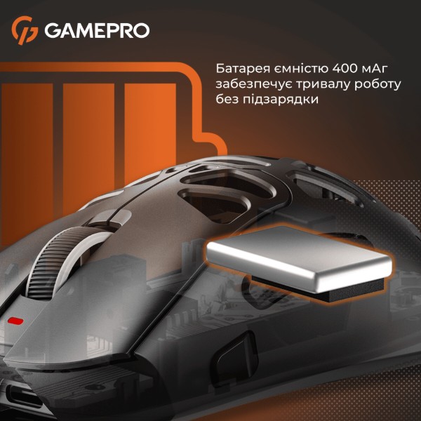 Фото - Миша бездротова ігрова GamePro Genesis Hollow (GM870HW)