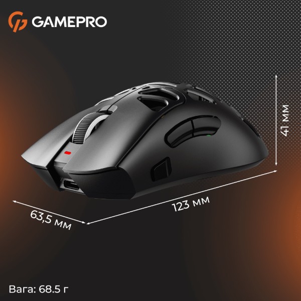Фото - Миша бездротова ігрова GamePro Genesis Hollow (GM870HW)