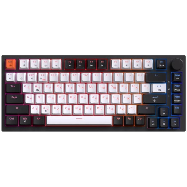 Фото - Клавиатура проводная игровая GamePro MK160 V2 Warden QLAB Sakura Black (MK160-V2-B-QS)
