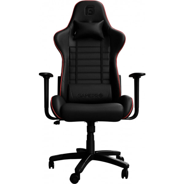 Фото - Кресло для геймеров GamePro Rush Black-Red (GC-575-Black-Red) Фото - Кресло для геймеров GamePro Rush Black-Red (GC-575-Black-Red)
