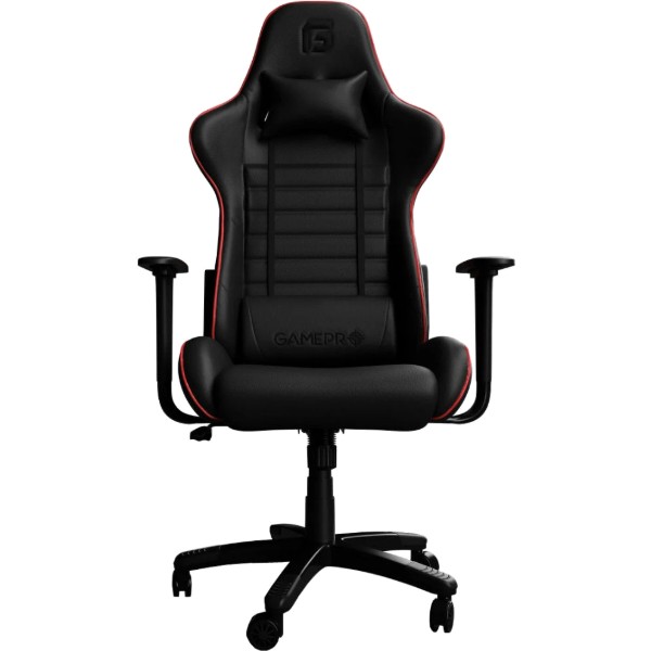 Фото - Крісло для геймерів GamePro Rush Black-Red (GC-575-Black-Red)
