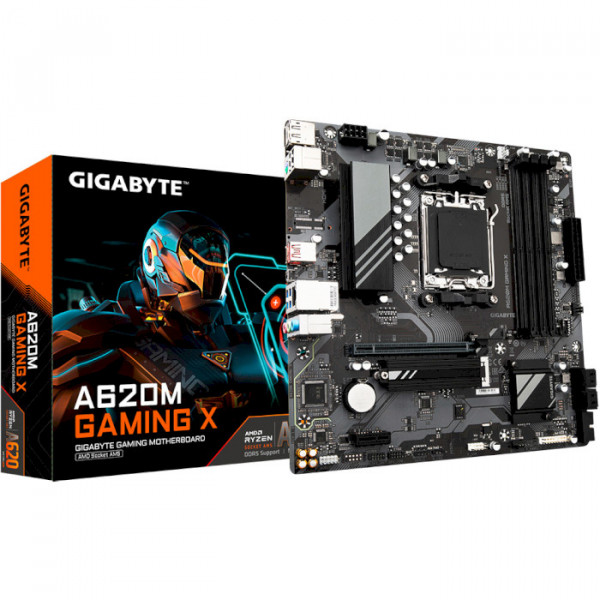 Фото - Материнська плата Gigabyte A620M GAMING X