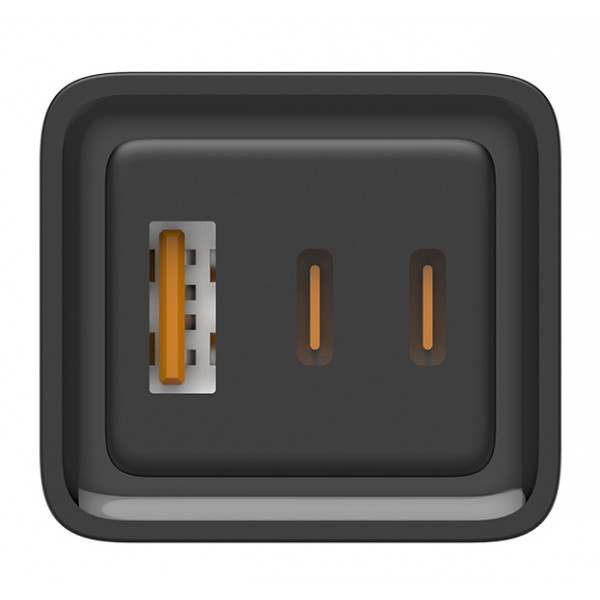 Фото - Сетевое зарядное устройство Colorway GaN3 Pro Power Delivery 2USB Type-C PDx3A;1USBx3A Black (CW-CHS039PD-BK)