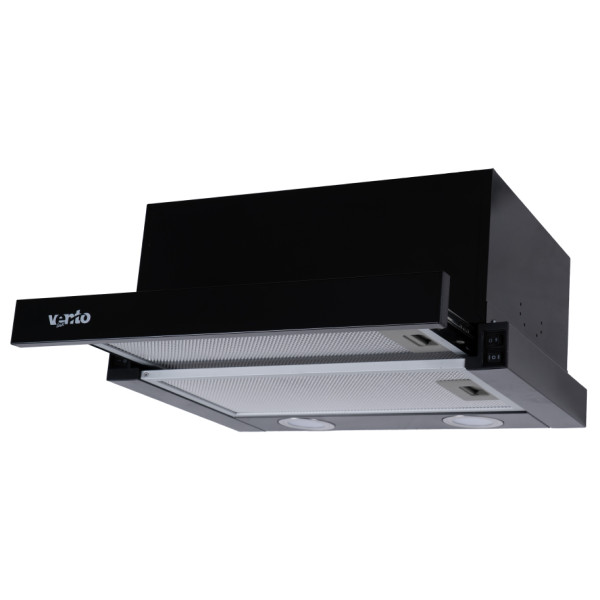 Фото - Витяжка вбудована Ventolux GARDA 45 BK (700) LED
