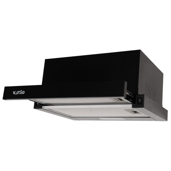 Фото - Вытяжка встраиваемая Ventolux GARDA 45 BK (700) LED 2S