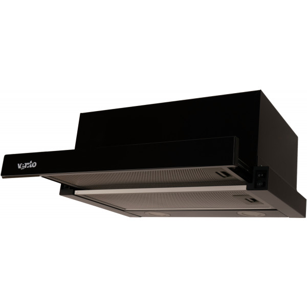 Фото - Вытяжка встраиваемая Ventolux GARDA 50 BK (700) LED