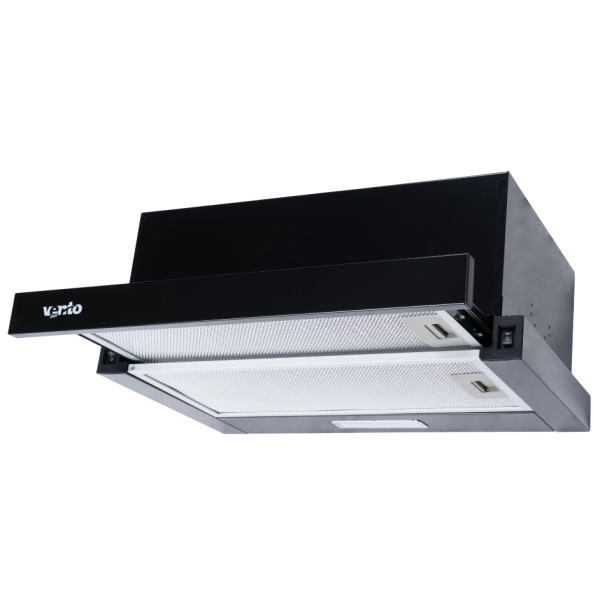 Фото - Вытяжка встраиваемая Ventolux GARDA 50 BK (700) LED 2S
