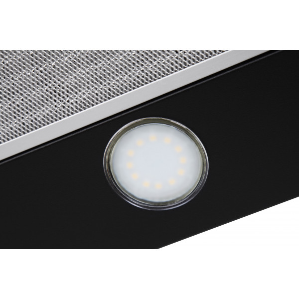 Фото - Вытяжка встраиваемая Ventolux GARDA 60 BK (1300) SMD LED