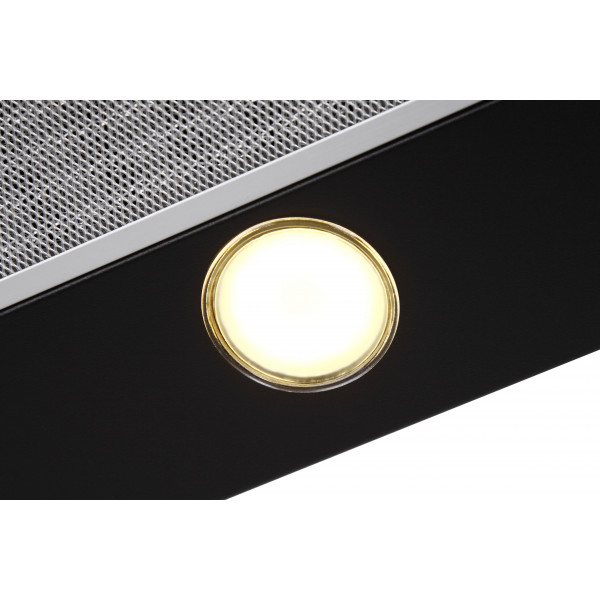Фото - Вытяжка встраиваемая Ventolux GARDA 60 BK (1300) SMD LED