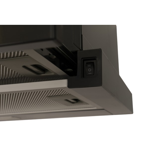 Фото - Вытяжка встраиваемая Ventolux GARDA 60 BK (700) LED 2S