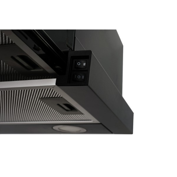 Фото - Вытяжка встраиваемая Ventolux GARDA 60 BK (700) LED