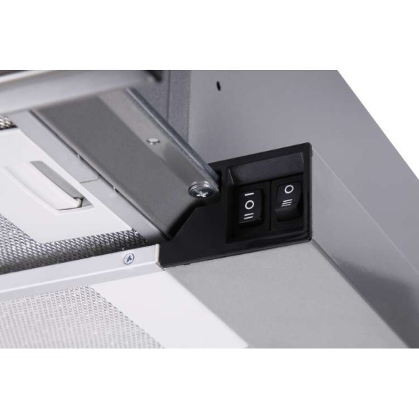Фото - Вытяжка встраиваемая Ventolux GARDA 60 INOX (750) SMD LED