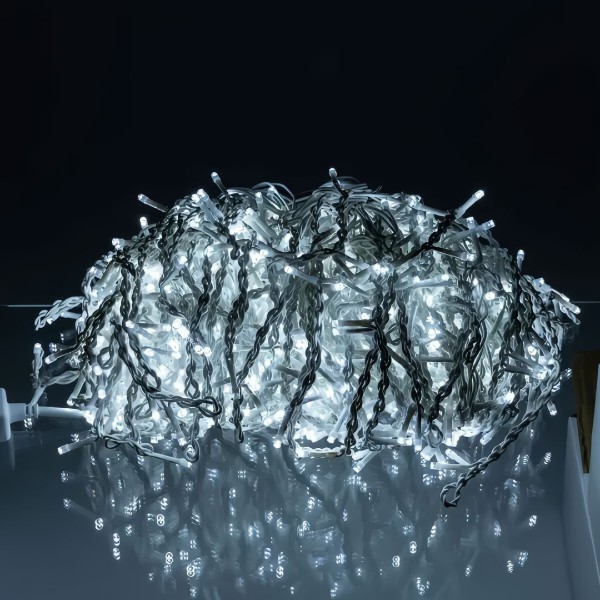 Фото - Гірлянда бахрома GarlandoPro 840 LED 50 м (50MWW)
