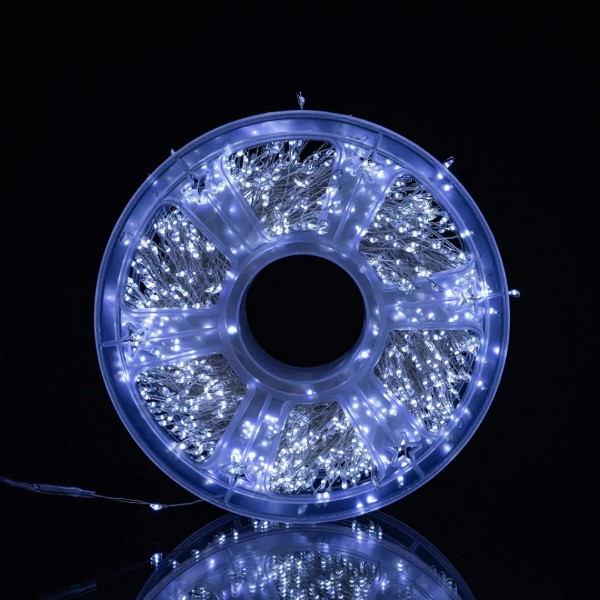 Фото - Гирлянда линейная GarlandoPro Роса Хвойная лапа 1500 LED 50м (D1500L50MWW)