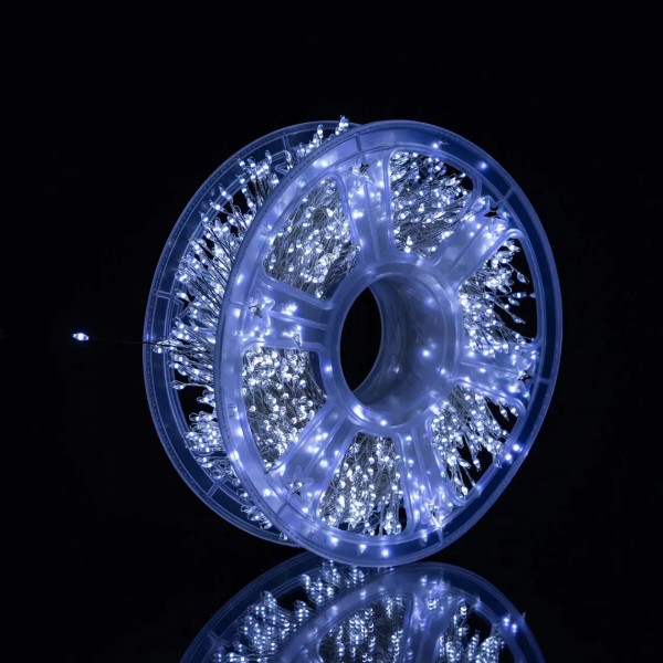 Фото - Гирлянда линейная GarlandoPro Роса Хвойная лапа 1500 LED 50м (D1500L50MWW)