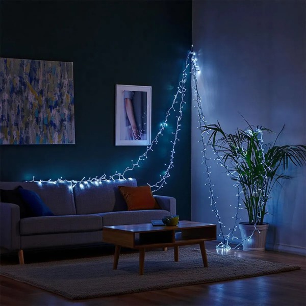 Фото - Гірлянда лінійна GarlandoPro 1000 LED 100 м (SB1000L100MBW)
