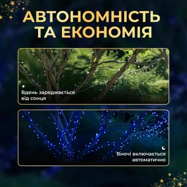 Фото - Гірлянда лінійна GarlandoPro 500 LED 50 м (SB500L50MBBL)