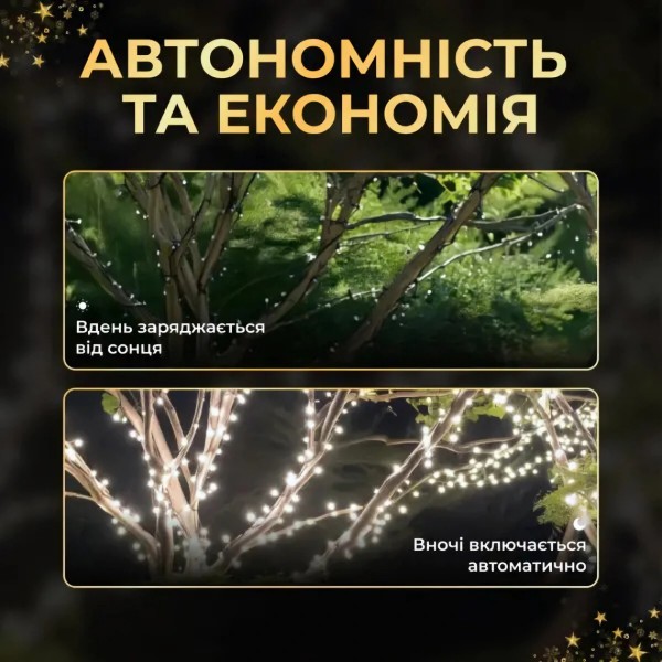 Фото - Гирлянда линейная GarlandoPro 500 LED 50 м (SB500L50MBW)