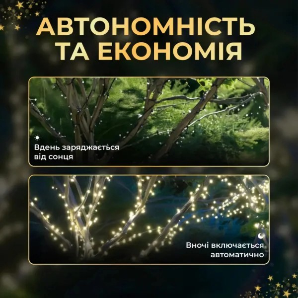 Фото - Гірлянда лінійна GarlandoPro 500 LED 50 м (SB500L50MBY)