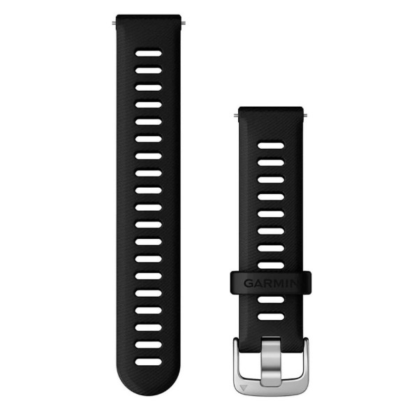 Фото - Ремінець для смарт-годинника Garmin Replacement Band, Forerunner 255S, Black, 18mm (010-11251-3E)