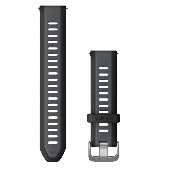 Фото - Ремінець для смарт-годинника Garmin Replacement Band,Forerunner 165, Black, 20mm (010-11251-AG)