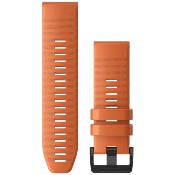 Фото - Ремешок для смарт-часов Garmin fenix 6X 26mm QuickFit Ember Orange Silicone Band (010-12864-01)