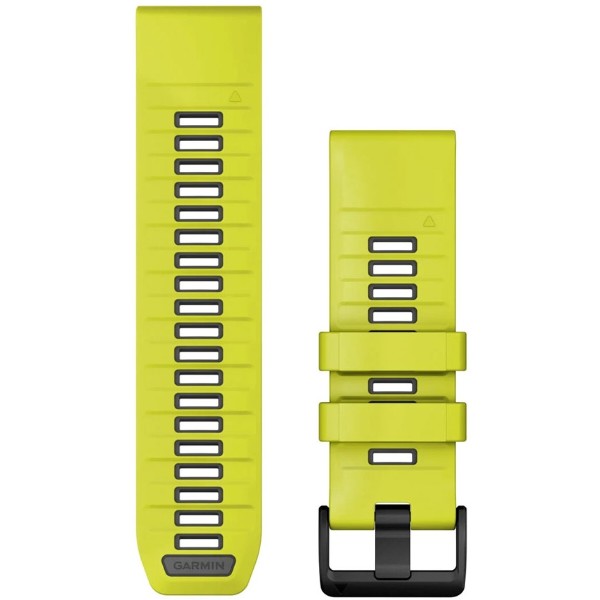 Фото - Ремешок для смарт-часов Garmin fenix 8 26mm QF AmpYellow/Grph Silicone Band (010-13393-08)