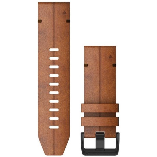 Фото - Ремешок для смарт-часов Garmin fenix 6X 26mm QuickFit Chestnut Leather Band (010-12864-05)