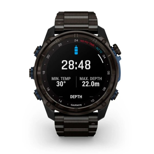 Фото - Смарт-годинник Garmin Descent Mk3i 51mm Carbon Grey (010-02752-14)