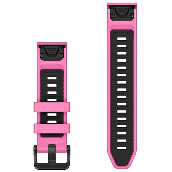 Фото - Ремінець для смарт-годинника Garmin Descent 20mm Si Dive Band, Pink Aurora,3pc-2sz (010-14409-00)
