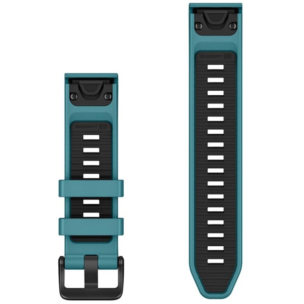 Фото - Ремінець для смарт-годинника Garmin Descent 20mm Si Dive Band, Turquoise, 3pc-2sz (010-14412-00)
