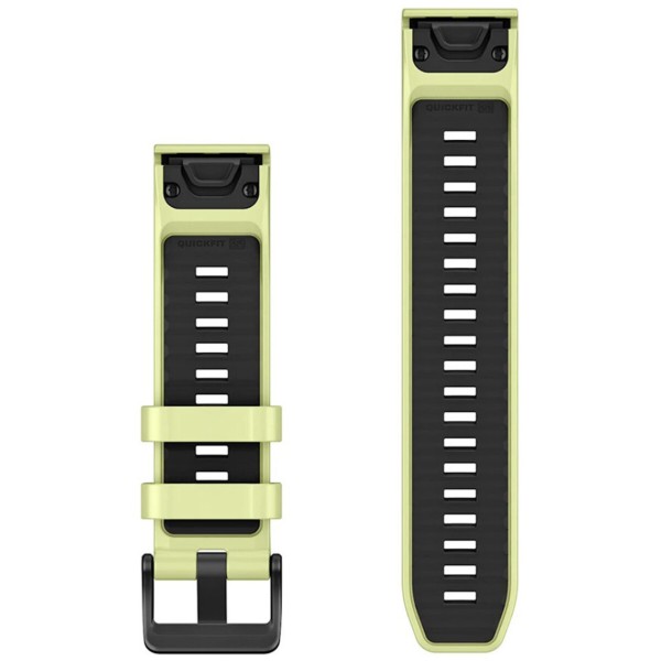 Фото - Ремінець для смарт-годинника Garmin Descent 22mm Si Dive Band, Citron, 3pc-2sz (010-14411-01)