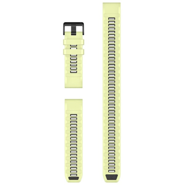 Фото - Ремінець для смарт-годинника Garmin Descent 26mm Si Dive Band, Citron, 3pc-2sz (010-14411-02)