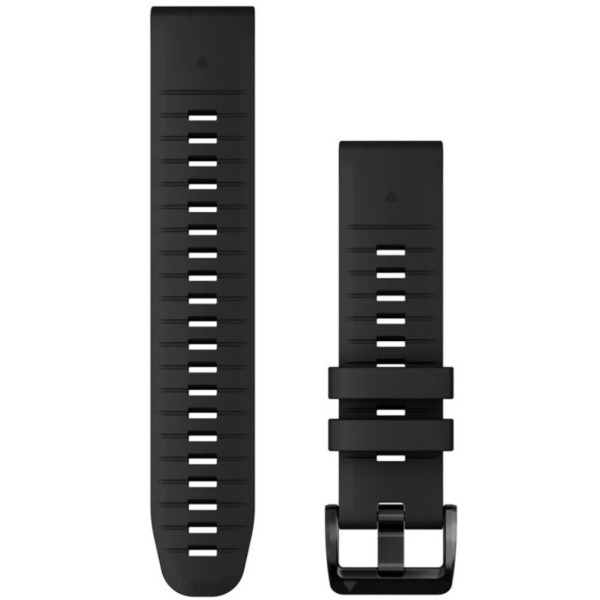 Фото - Ремінець для смарт-годинника Garmin epixPRO (g2), 22mm QuickFit Black Silicone Band (010-13280-00)