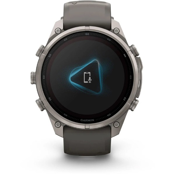 Фото - Смарт-часы Garmin fenix 9 Pro 47mm, Solar, inReach, Ti, PblGy/Silver Gray band (010-04338-01)