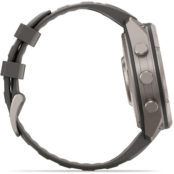 Фото - Смарт-часы Garmin fenix 9 Pro 47mm, Solar, inReach, Ti, PblGy/Silver Gray band (010-04338-01)