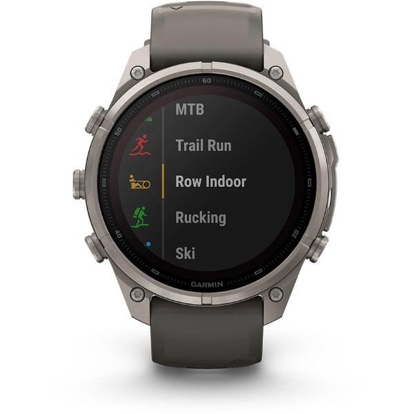 Фото - Смарт-часы Garmin fenix 9 Pro 47mm, Solar, inReach, Ti, PblGy/Silver Gray band (010-04338-01)