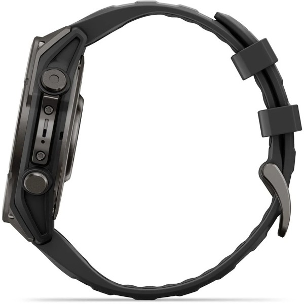 Фото - Смарт-часы Garmin fenix 9, 47mm, Carbon DLC, Black Band (010-04762-11)
