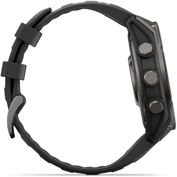 Фото - Смарт-часы Garmin fenix 9, 47mm, Carbon DLC, Black Band (010-04762-11)